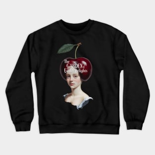 Girl with Cherry on her Head from The Garden of Earthly Delights Crewneck Sweatshirt